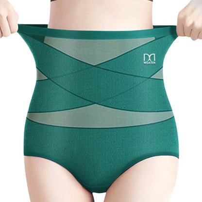 High Waist Cotton Tummy Control Panties