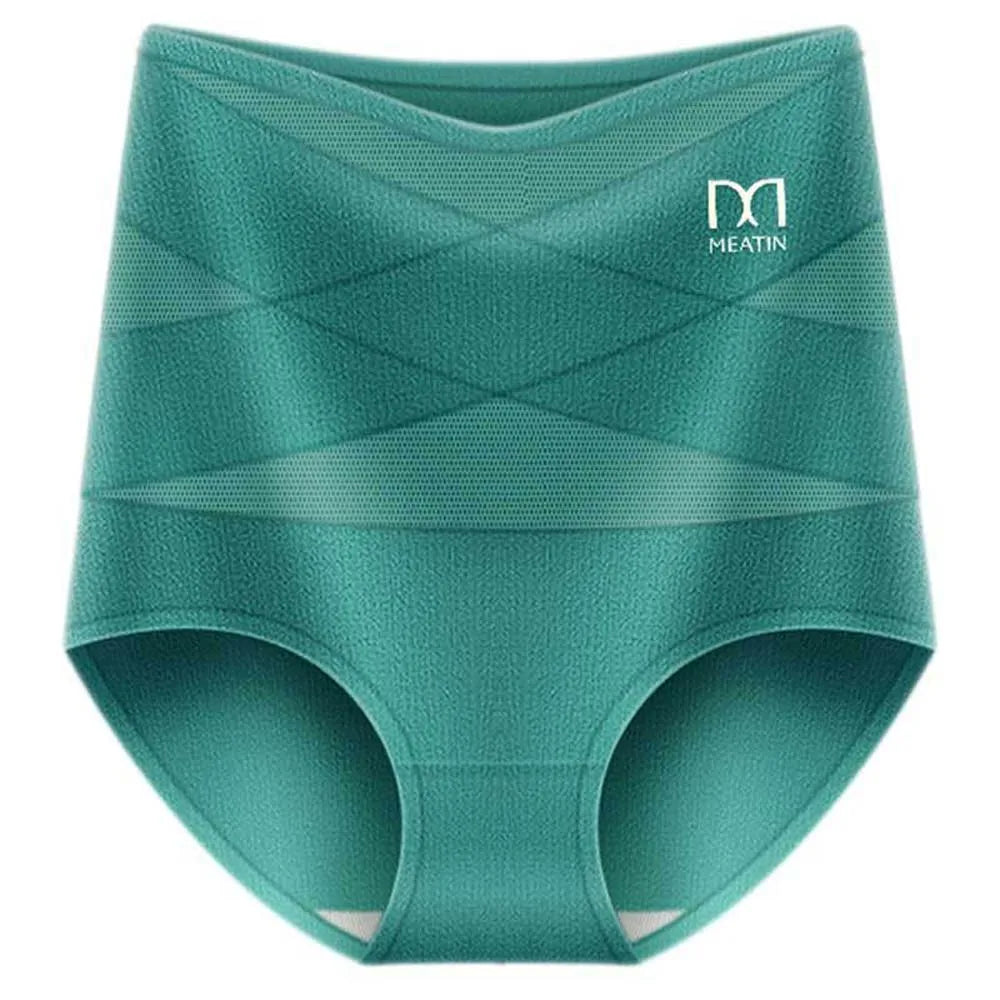 High Waist Cotton Tummy Control Panties