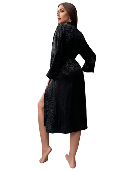 Elegant Women's Printed Robe