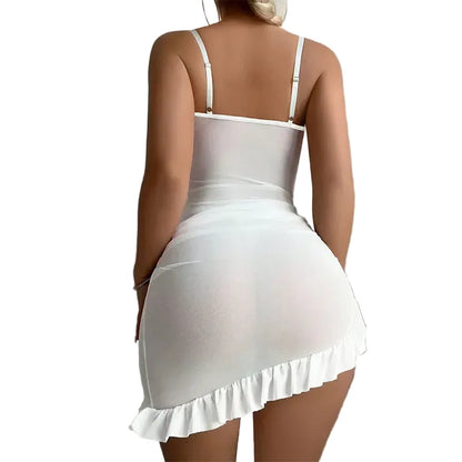 Lace Corset Mini Nightgown